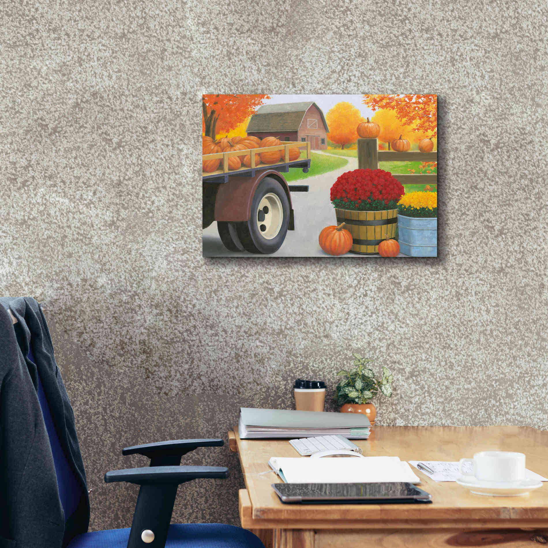 'Autumn Affinity I' by James Wiens, Canvas Wall Art,26 x 18