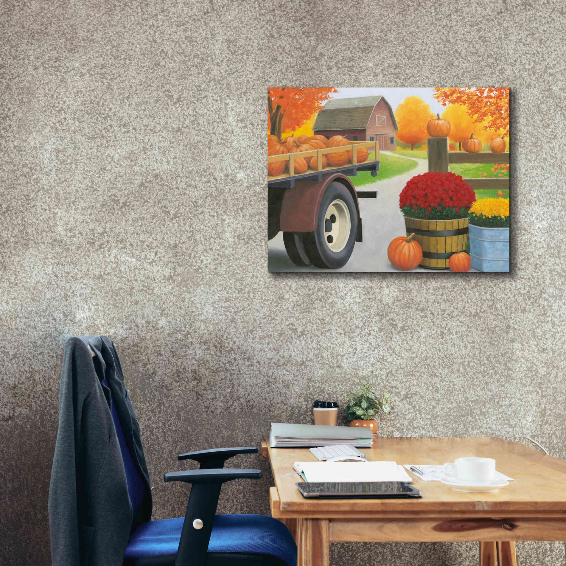 'Autumn Affinity I' by James Wiens, Canvas Wall Art,34 x 26