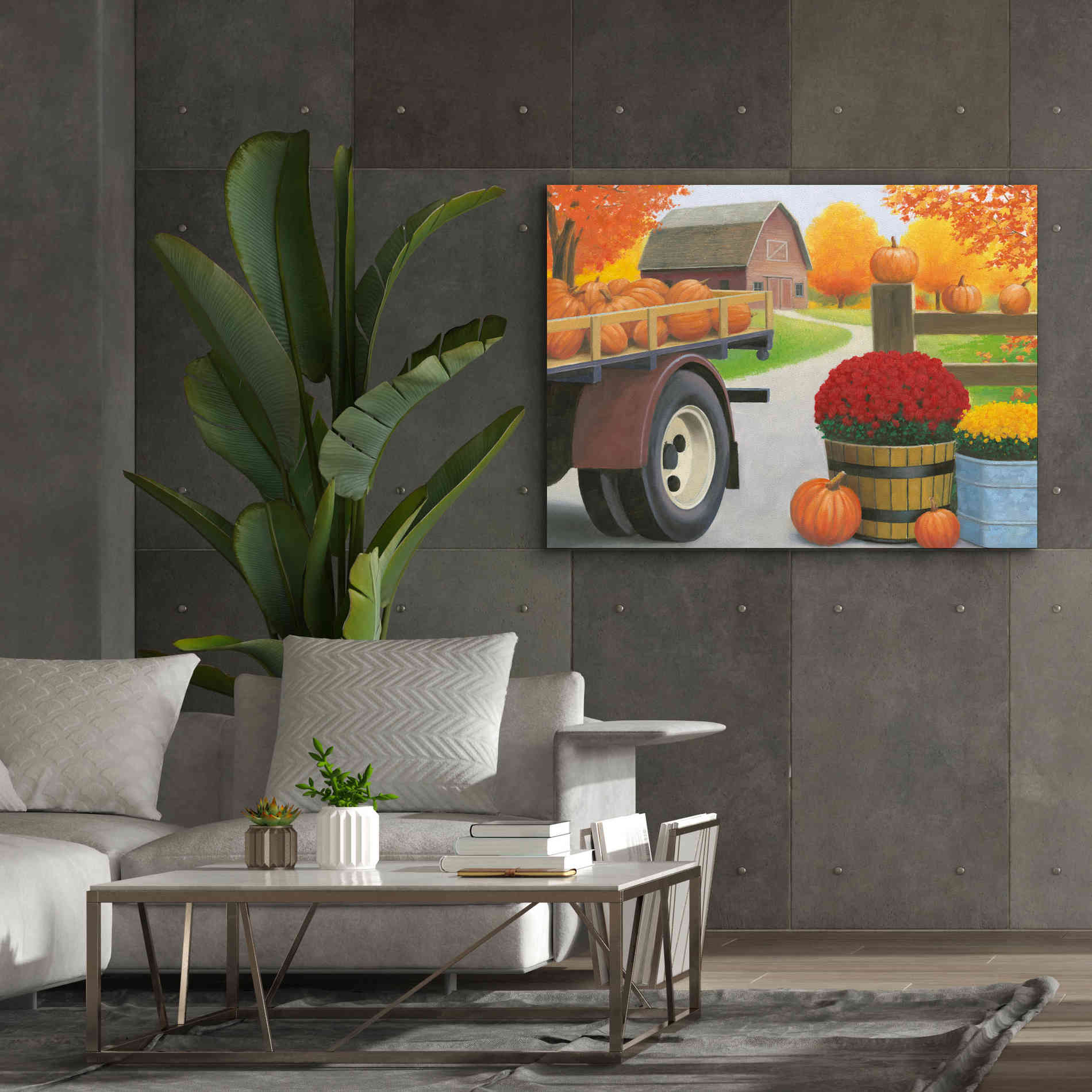 'Autumn Affinity I' by James Wiens, Canvas Wall Art,54 x 40