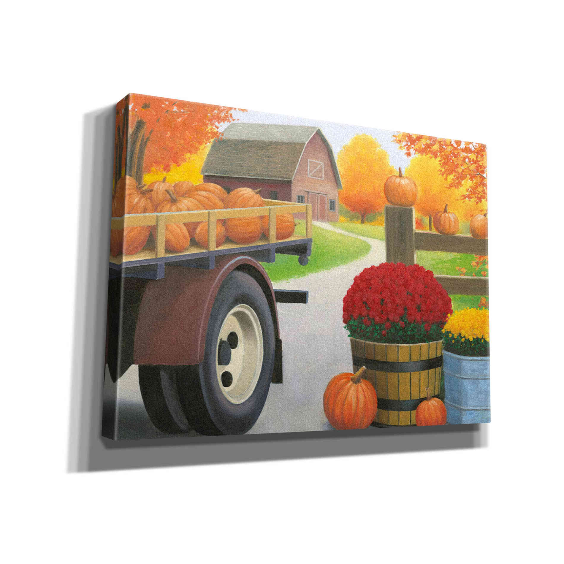 'Autumn Affinity I' by James Wiens, Canvas Wall Art,16x12x1.1x0,26x18x1.1x0,34x26x1.74x0,54x40x1.74x0