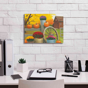 'Autumn Affinity II' by James Wiens, Canvas Wall Art,16 x 12