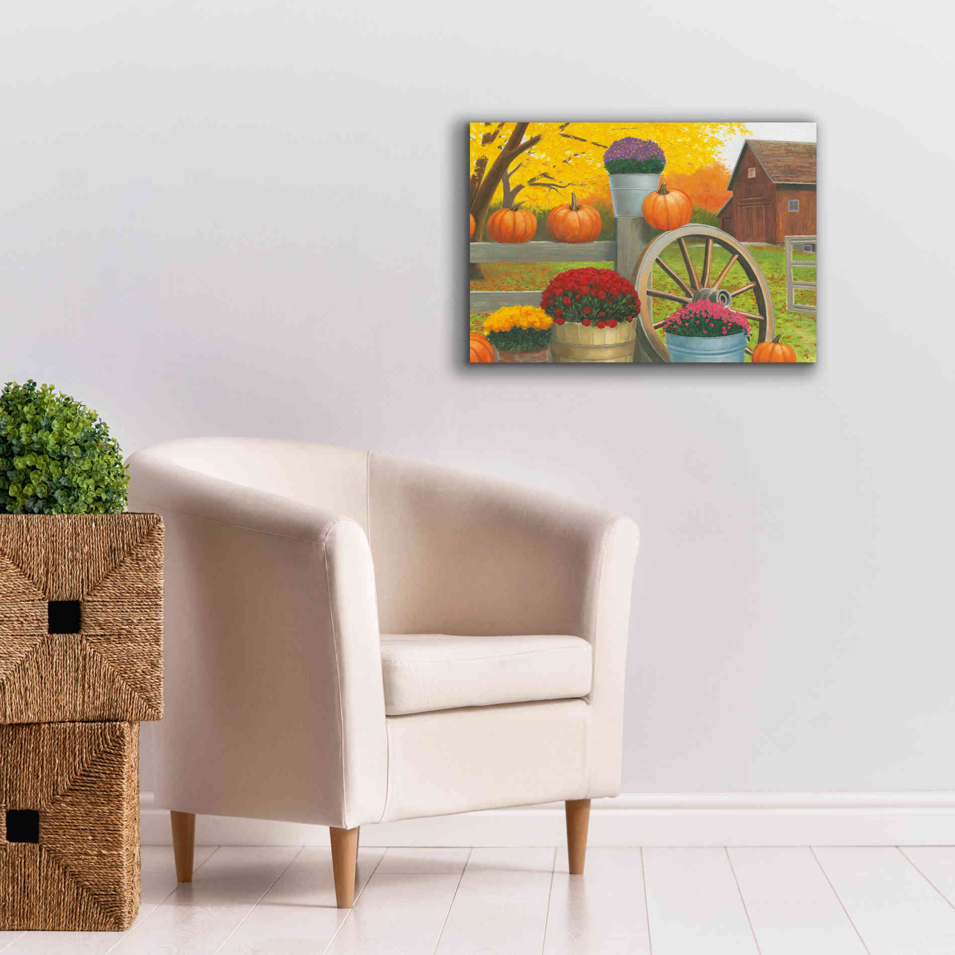 'Autumn Affinity II' by James Wiens, Canvas Wall Art,26 x 18