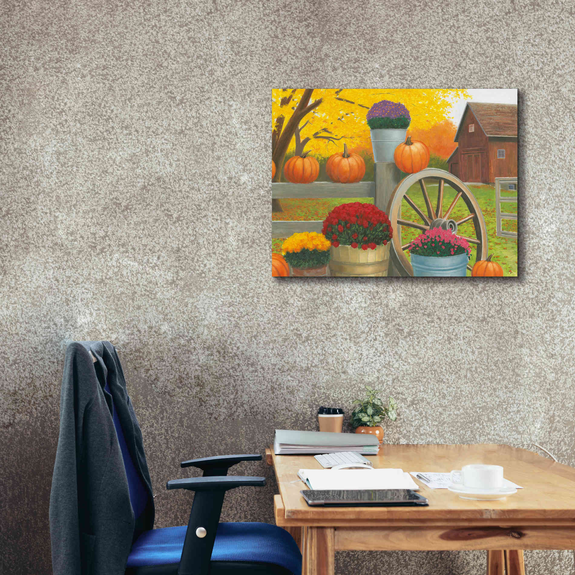 'Autumn Affinity II' by James Wiens, Canvas Wall Art,34 x 26