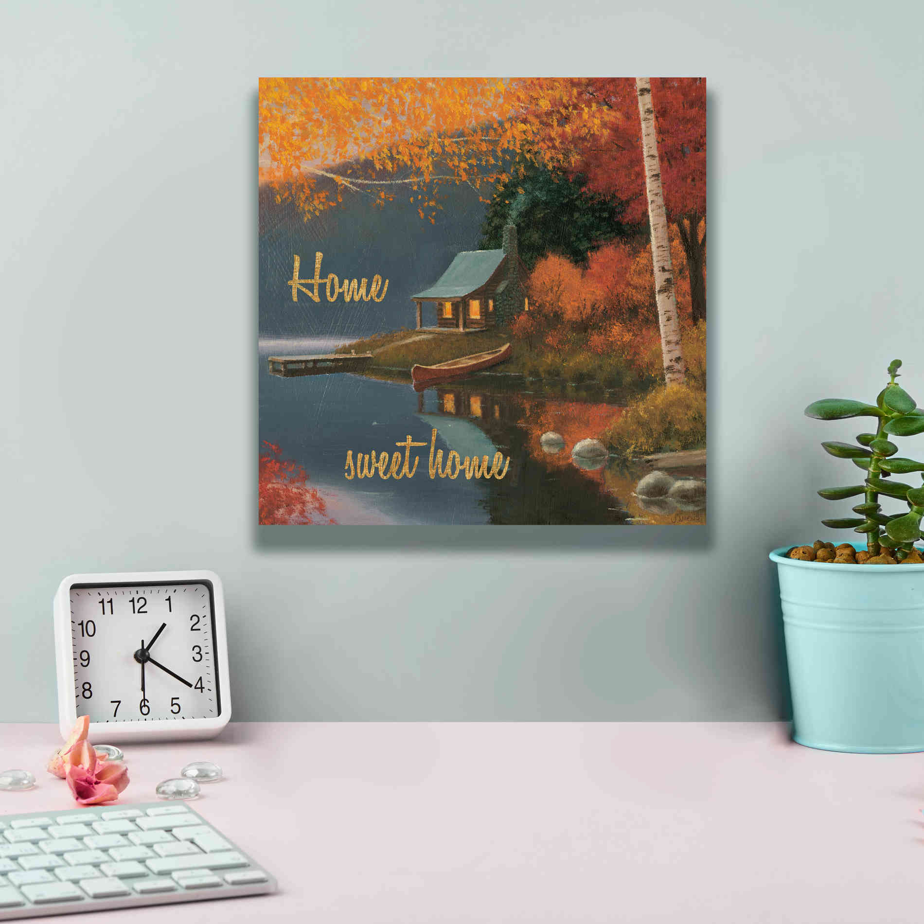 'Quiet Evening II' by James Wiens, Canvas Wall Art,12 x 12