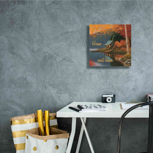 'Quiet Evening II' by James Wiens, Canvas Wall Art,12 x 12