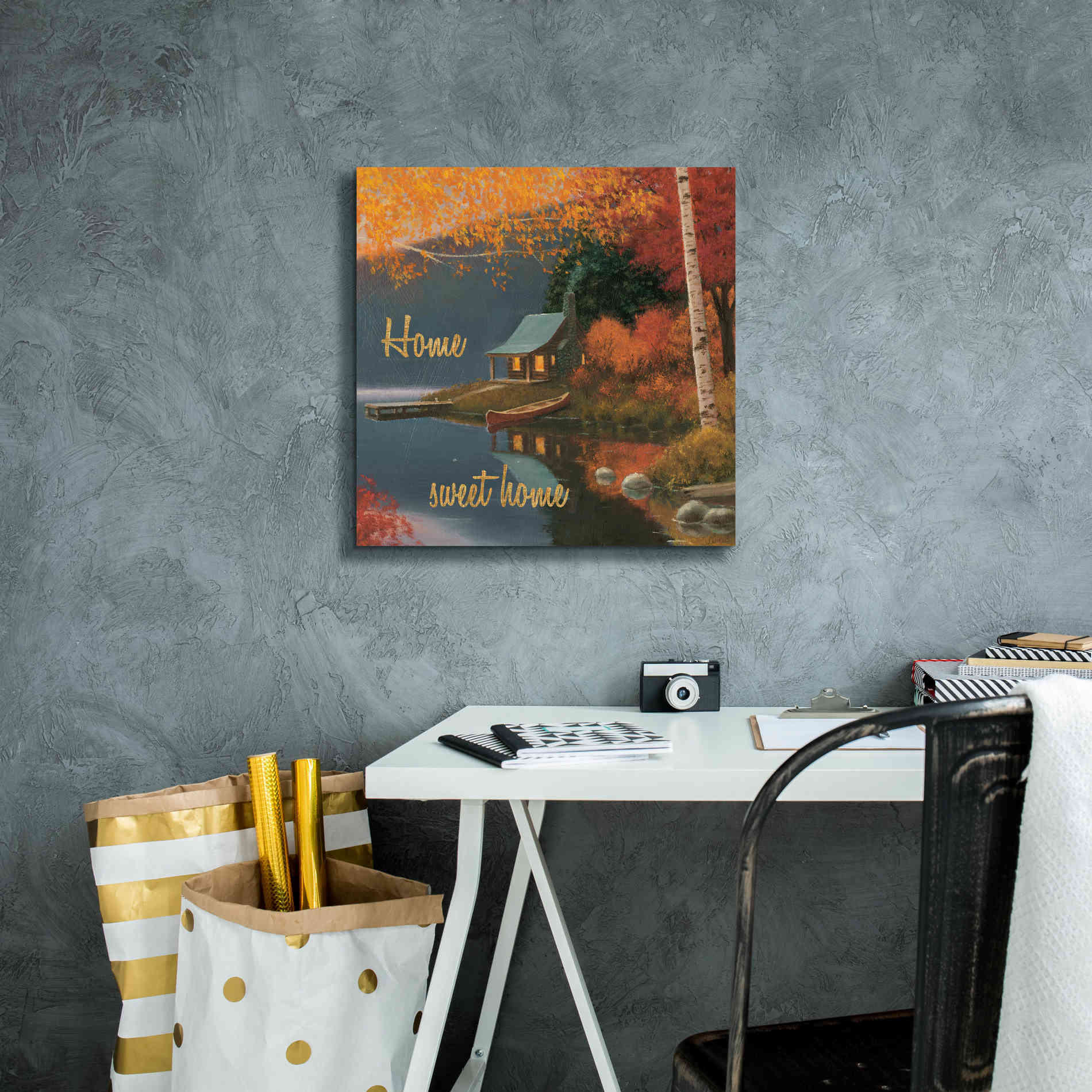 'Quiet Evening II' by James Wiens, Canvas Wall Art,18 x 18