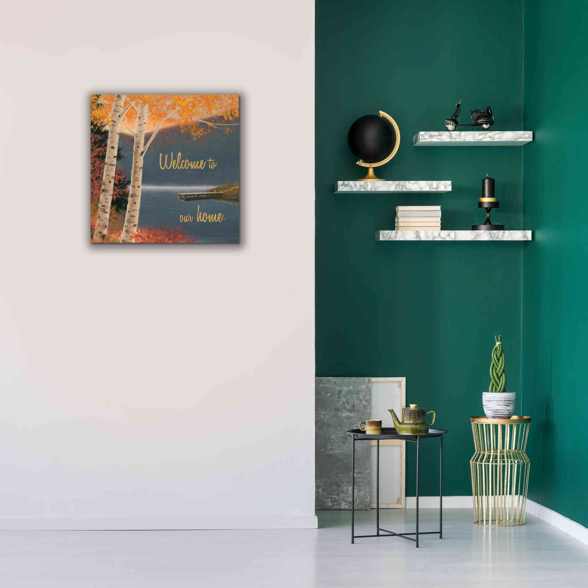 'Quiet Evening III' by James Wiens, Canvas Wall Art,26 x 26
