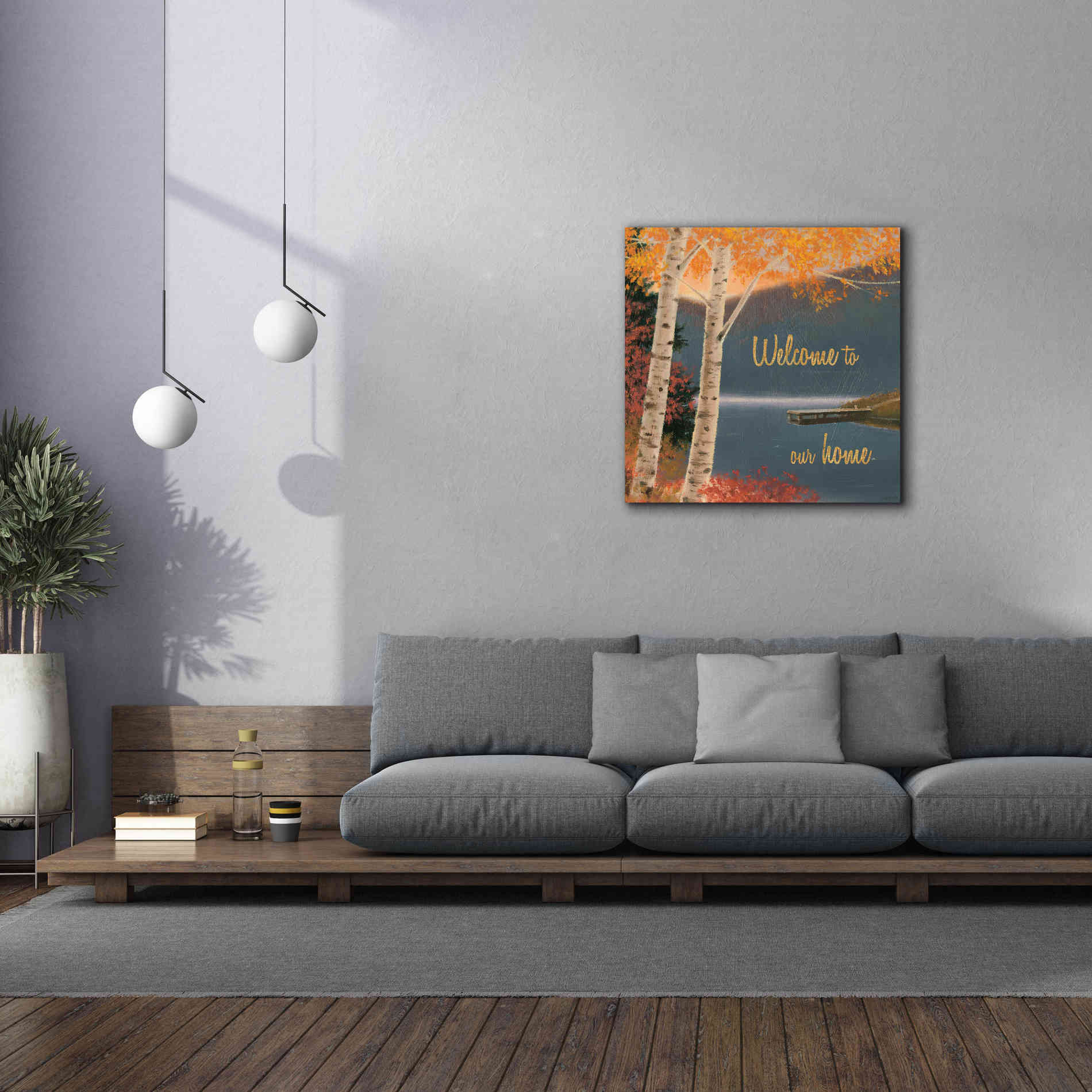 'Quiet Evening III' by James Wiens, Canvas Wall Art,37 x 37