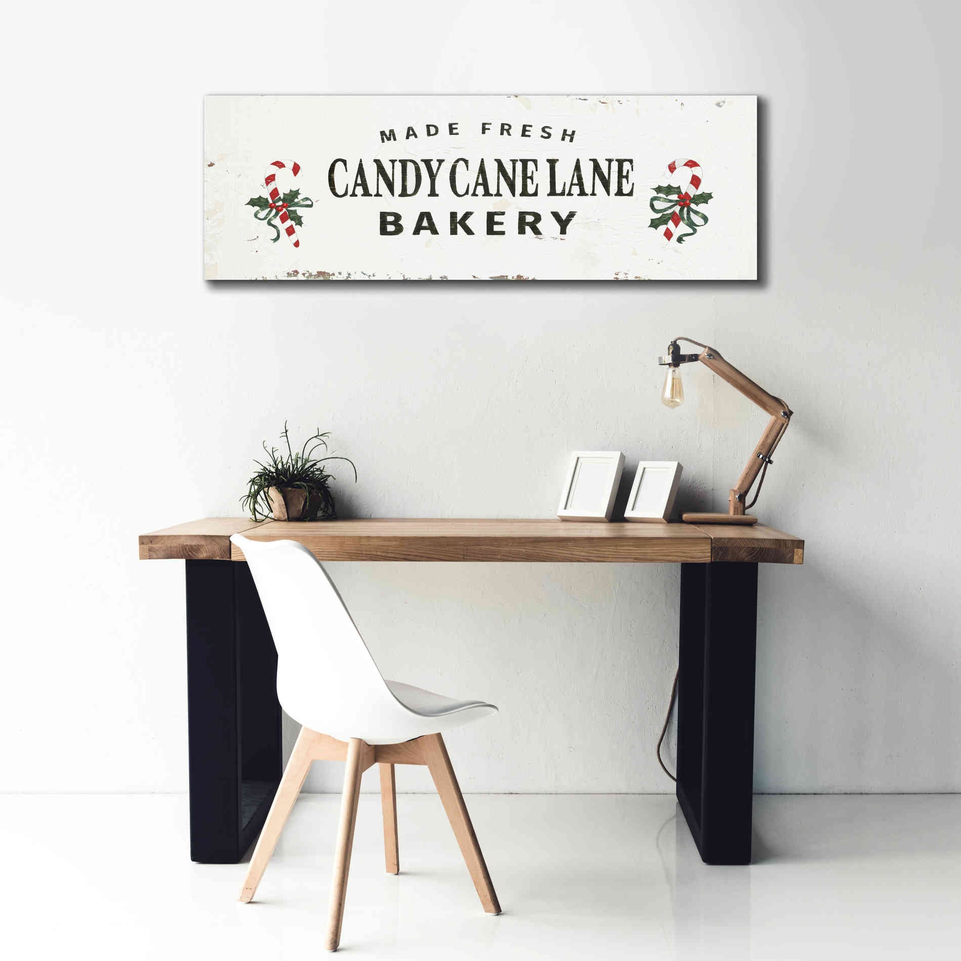 'Christmas in the Heartland V' by James Wiens, Canvas Wall Art,60 x 20