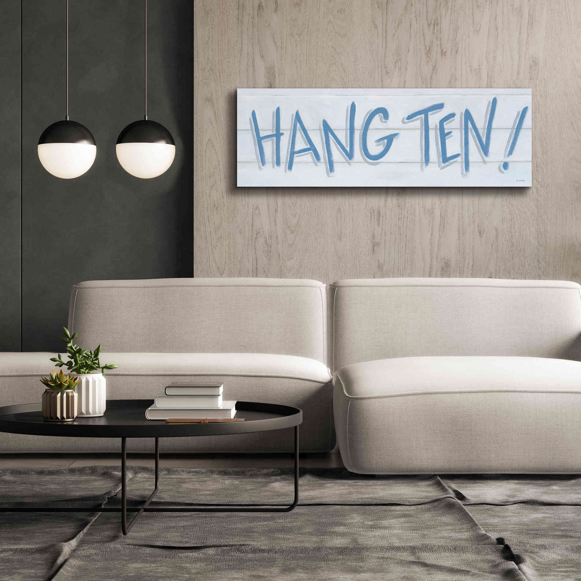 'Beach Ride XII' by James Wiens, Canvas Wall Art,60 x 20