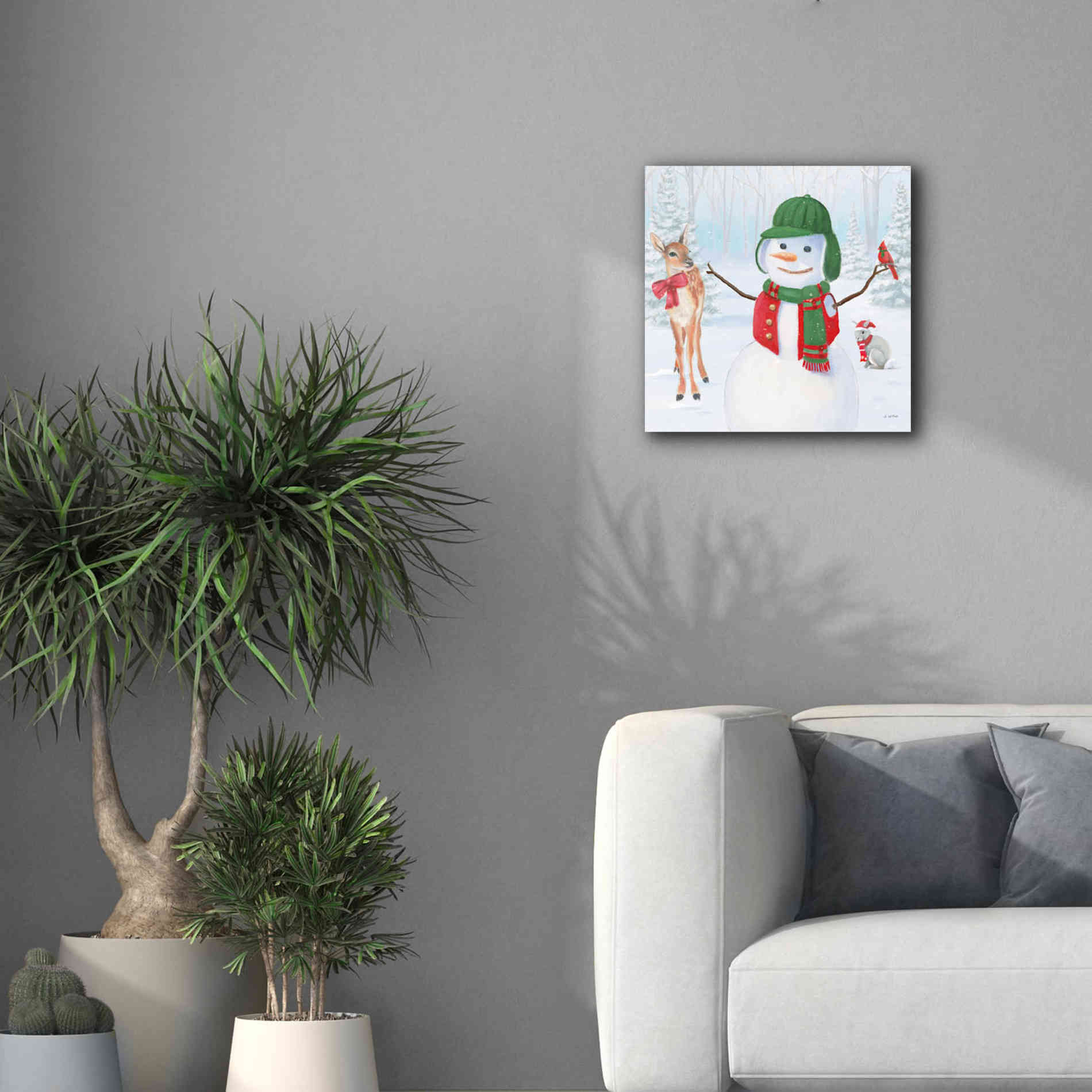 'Dressed for Christmas I Crop' by James Wiens, Canvas Wall Art,18 x 18