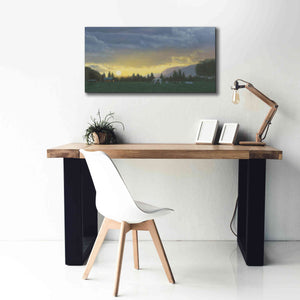 'Farm Life II' by James Wiens, Canvas Wall Art,40 x 20