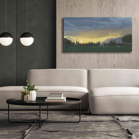 Image of 'Farm Life II' by James Wiens, Canvas Wall Art,60 x 30