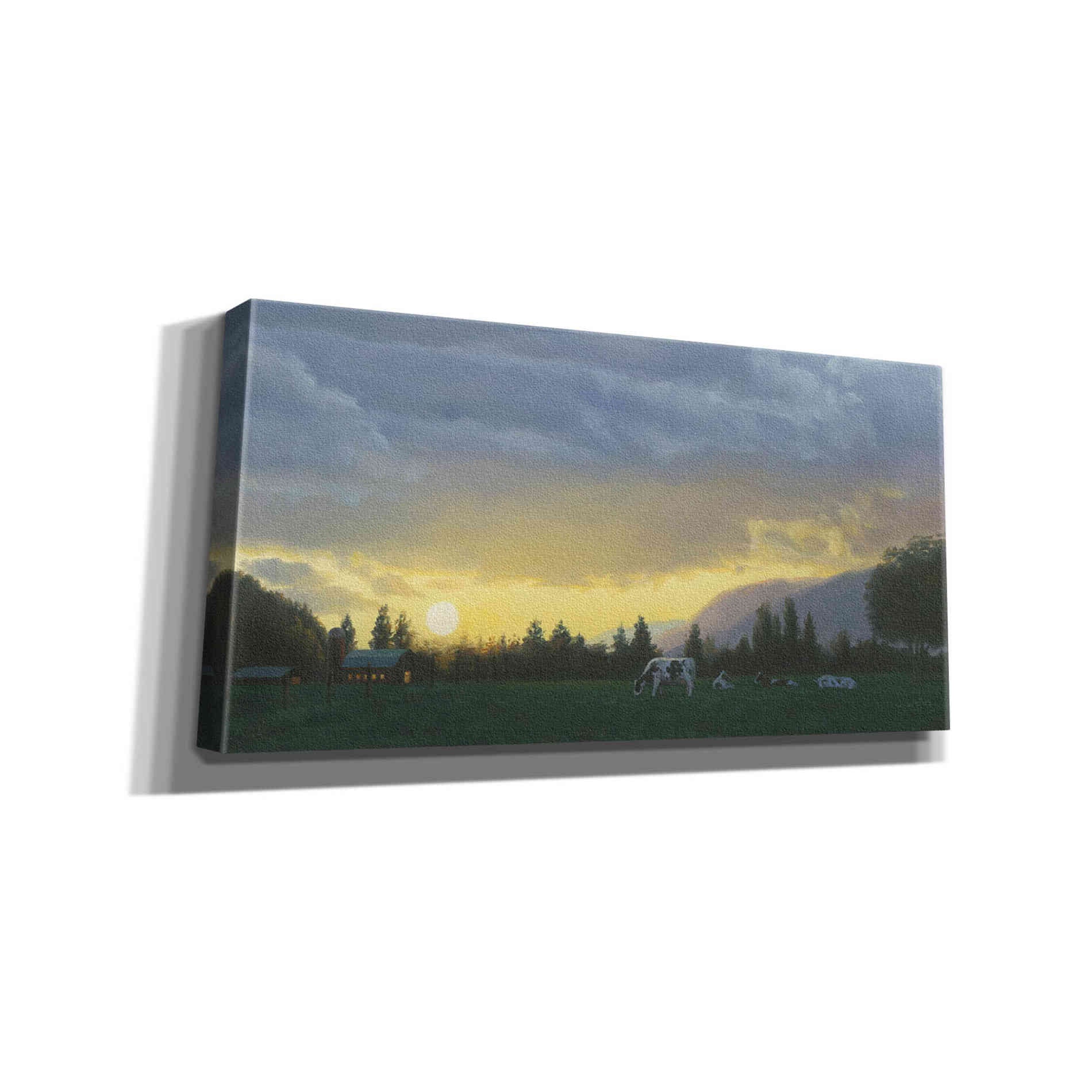 'Farm Life II' by James Wiens, Canvas Wall Art,24x12x1.1x0,40x20x1.74x0,60x30x1.74x0