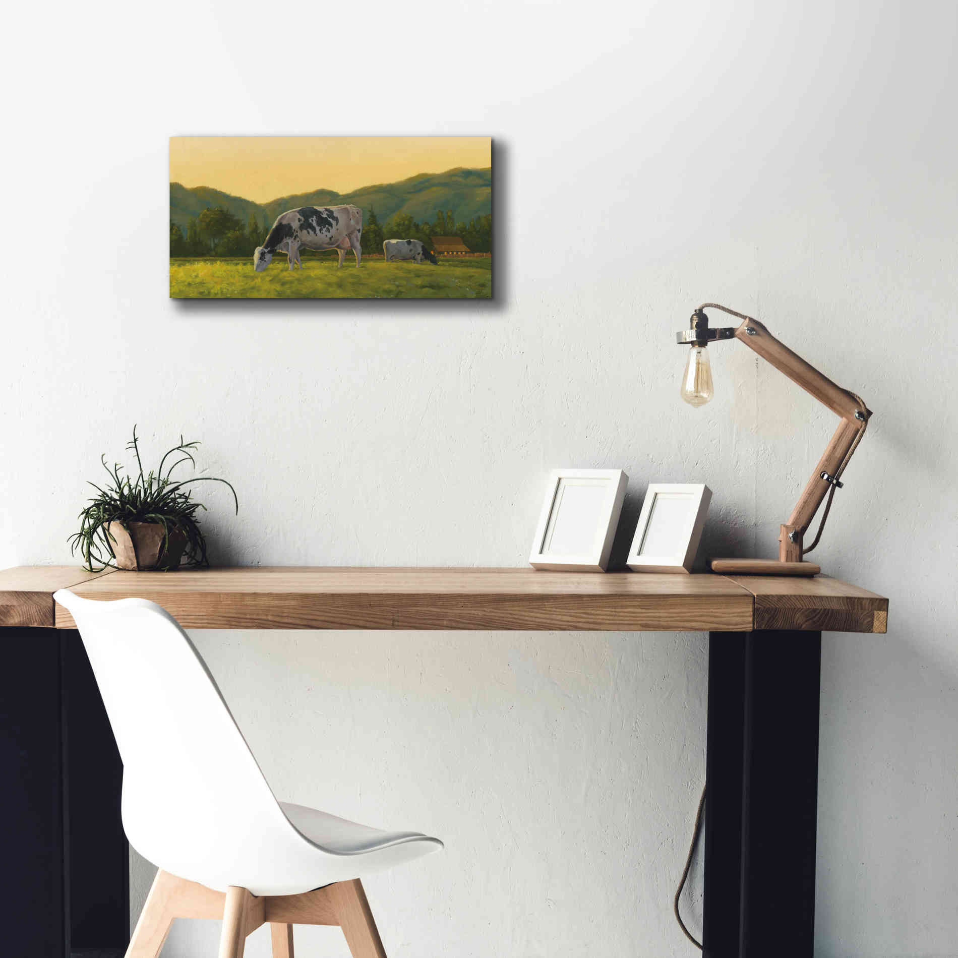'Farm Life III' by James Wiens, Canvas Wall Art,24 x 12