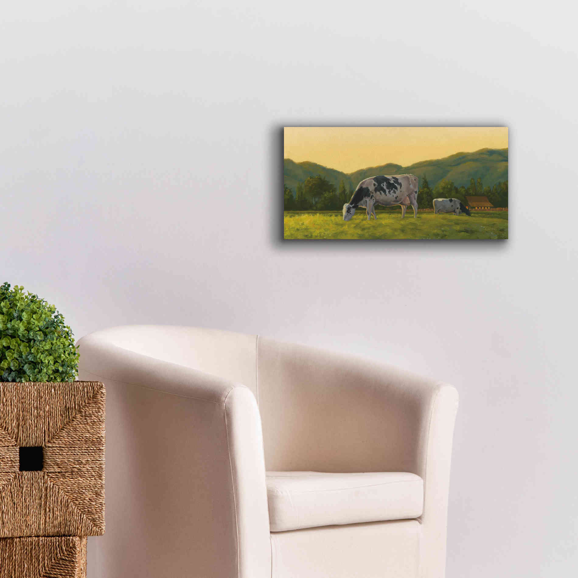 'Farm Life III' by James Wiens, Canvas Wall Art,24 x 12