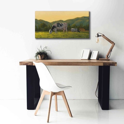 Image of 'Farm Life III' by James Wiens, Canvas Wall Art,40 x 20