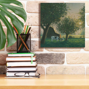 'Farm Life IV' by James Wiens, Canvas Wall Art,12 x 12