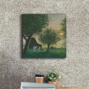 'Farm Life IV' by James Wiens, Canvas Wall Art,18 x 18