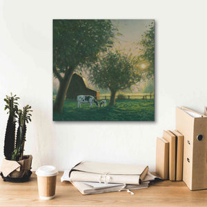 'Farm Life IV' by James Wiens, Canvas Wall Art,18 x 18