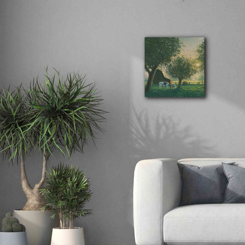 Image of 'Farm Life IV' by James Wiens, Canvas Wall Art,18 x 18