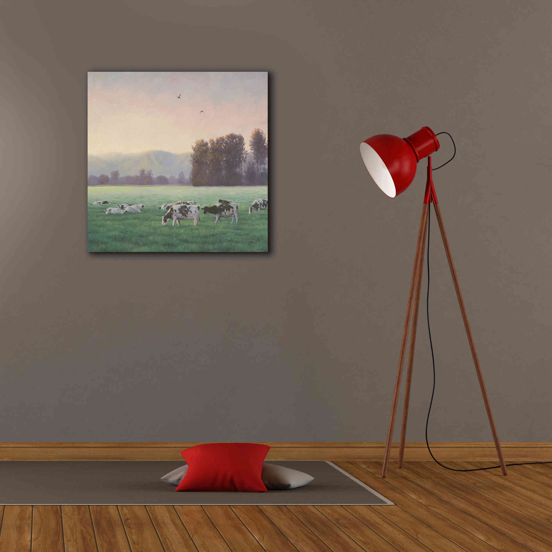 'Farm Life V' by James Wiens, Canvas Wall Art,26 x 26