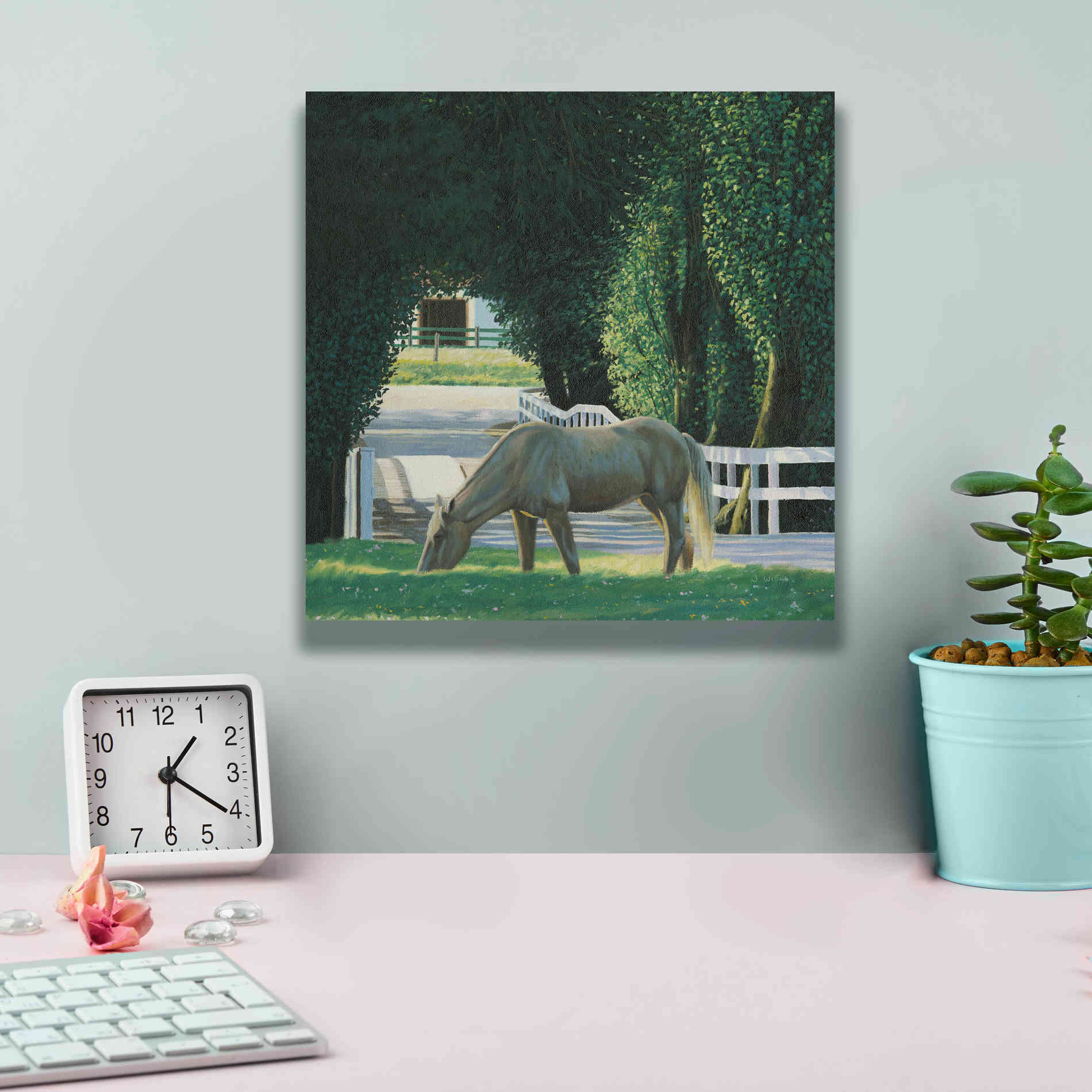 'Farm Life VI' by James Wiens, Canvas Wall Art,12 x 12