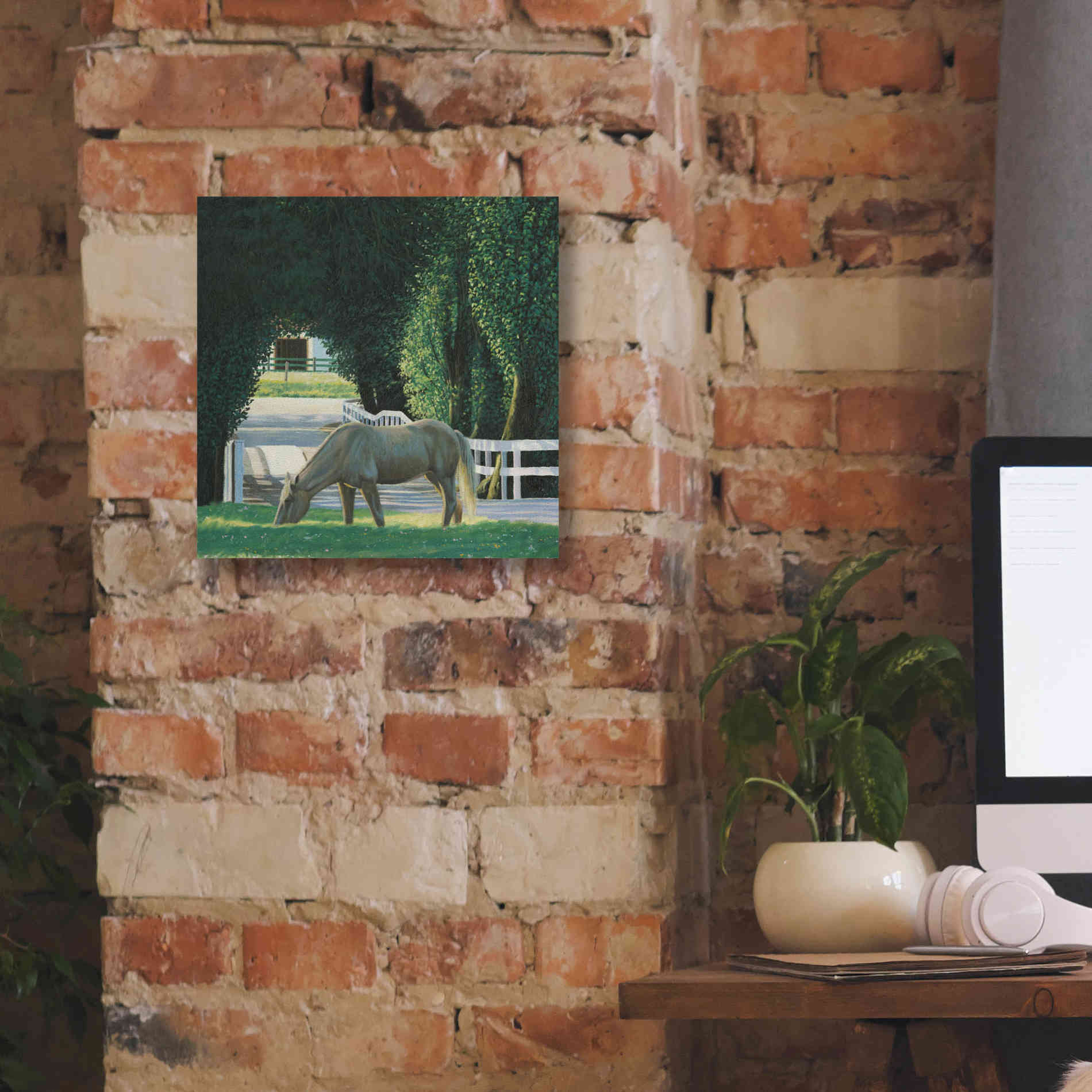 'Farm Life VI' by James Wiens, Canvas Wall Art,12 x 12