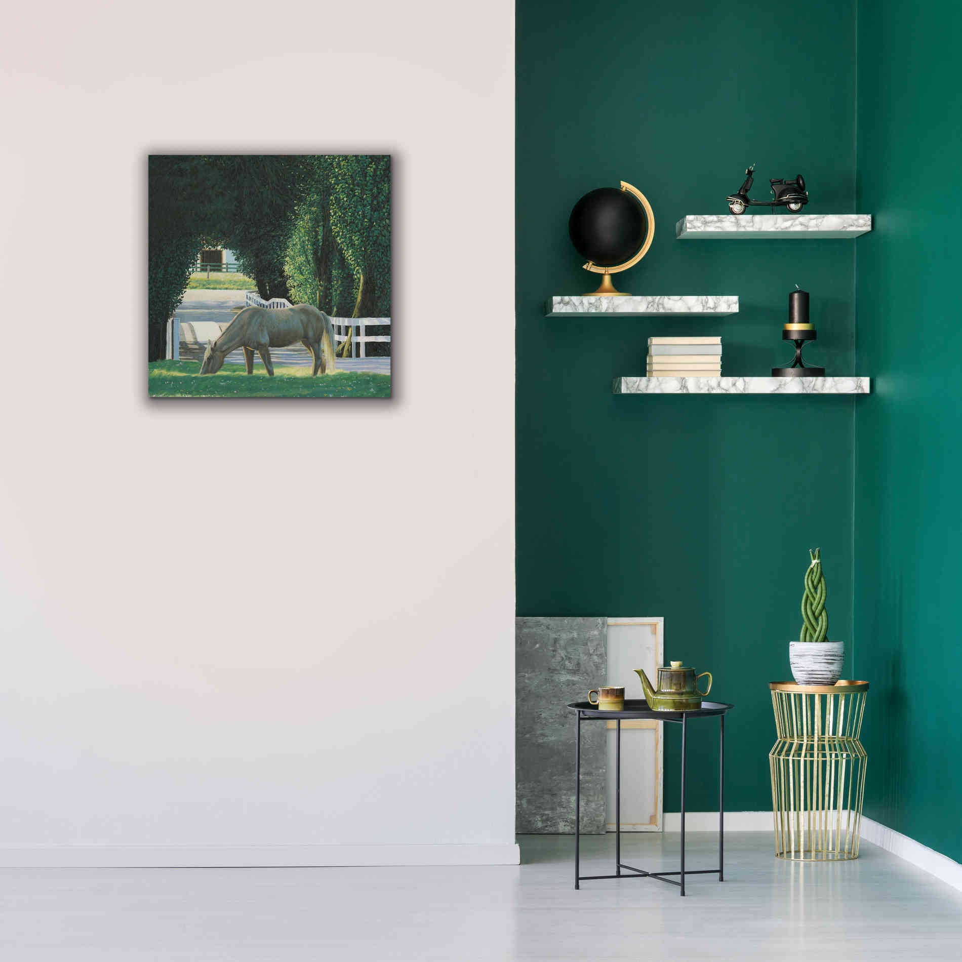 'Farm Life VI' by James Wiens, Canvas Wall Art,26 x 26
