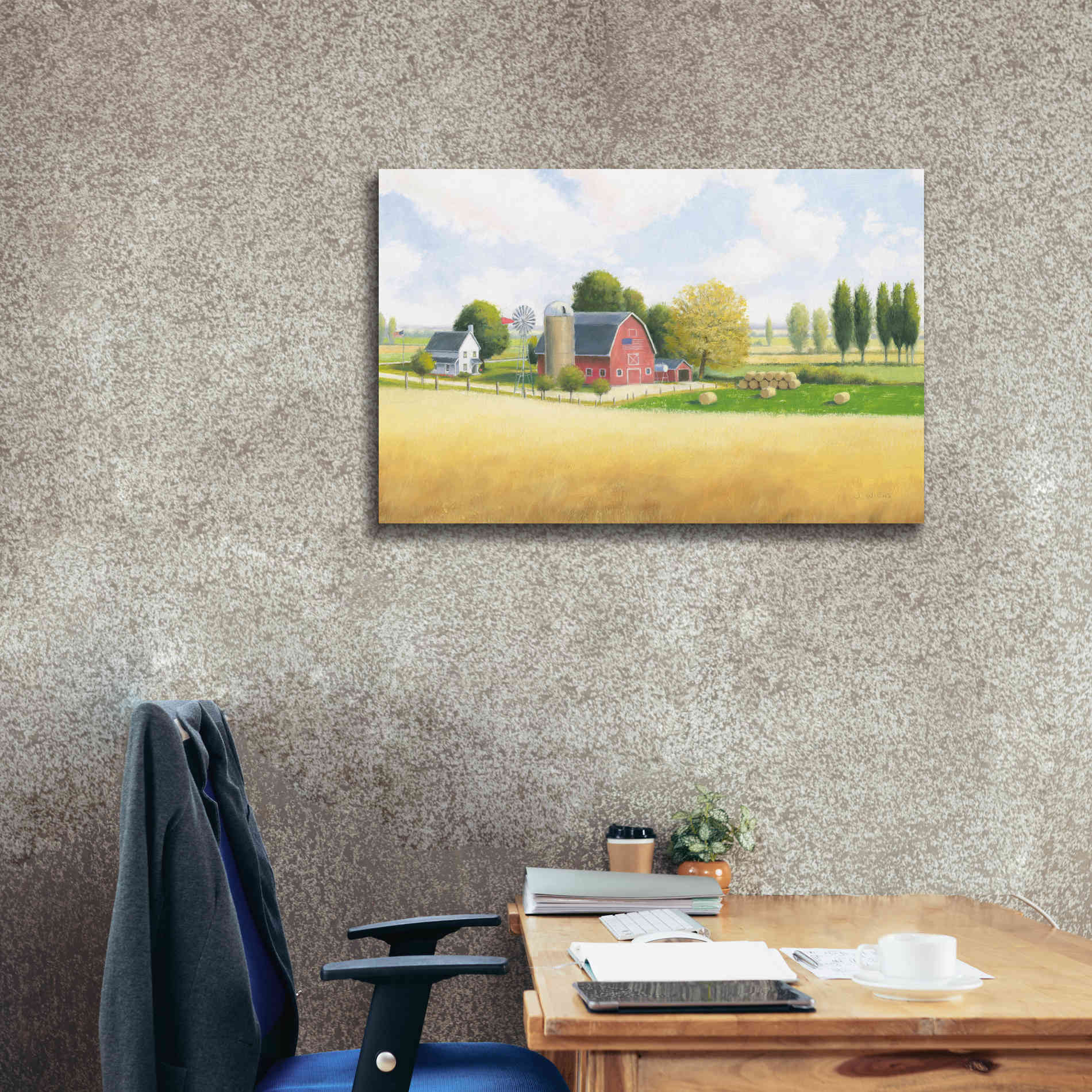 'Land of the Brave' by James Wiens, Canvas Wall Art,40 x 26