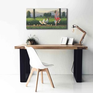 'Fearless Leader' by James Wiens, Canvas Wall Art,40 x 20