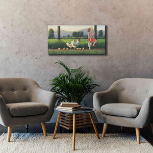 'Fearless Leader' by James Wiens, Canvas Wall Art,40 x 20