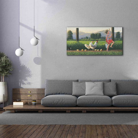 Image of 'Fearless Leader' by James Wiens, Canvas Wall Art,60 x 30