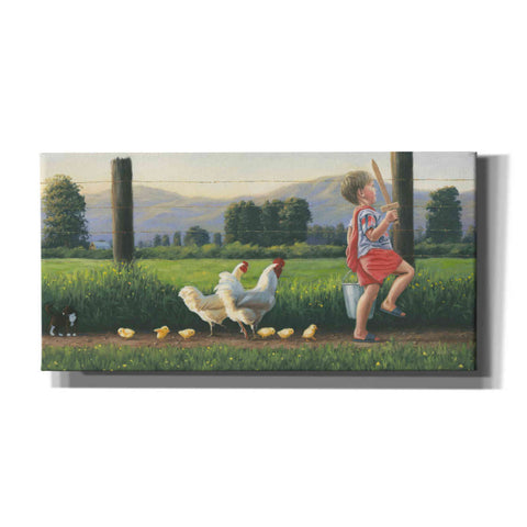 Image of 'Fearless Leader' by James Wiens, Canvas Wall Art,24x12x1.1x0,40x20x1.74x0,60x30x1.74x0