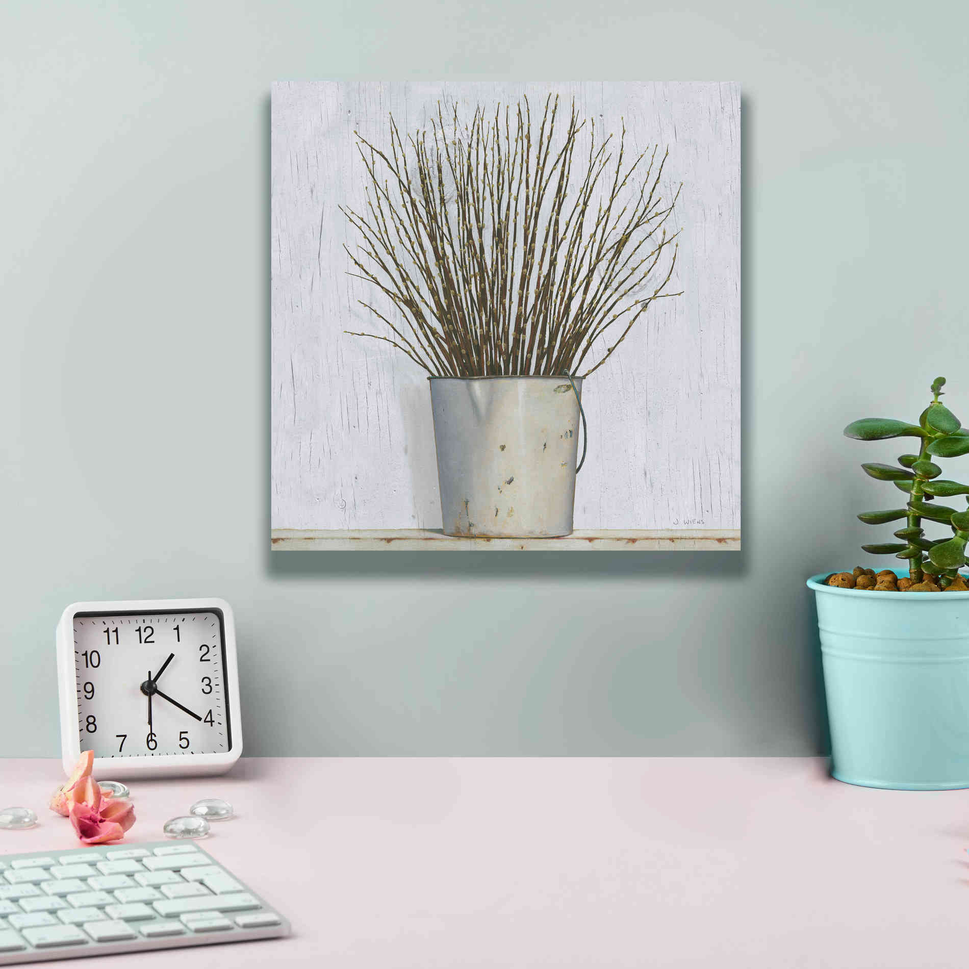 'Early Spring' by James Wiens, Canvas Wall Art,12 x 12