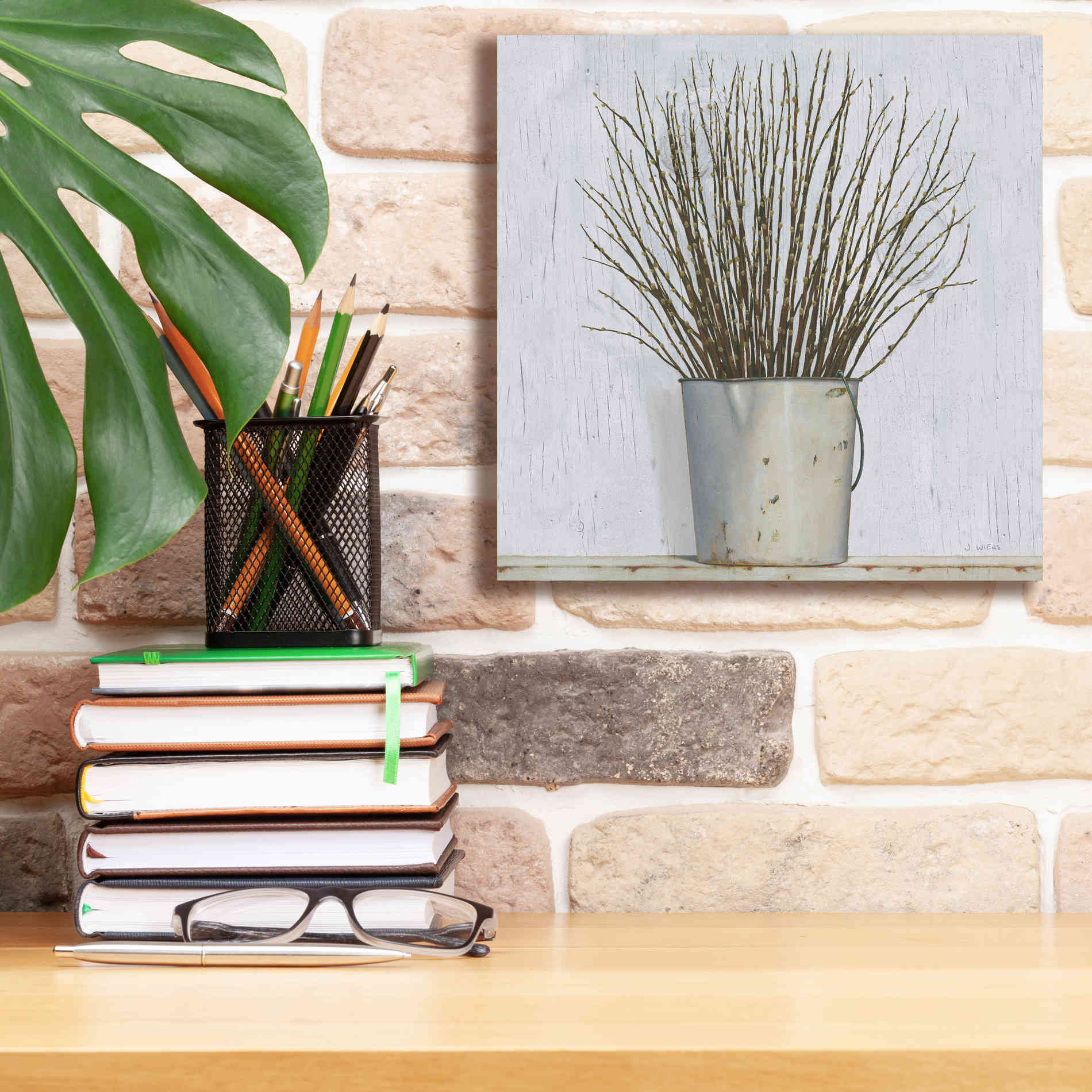 'Early Spring' by James Wiens, Canvas Wall Art,12 x 12
