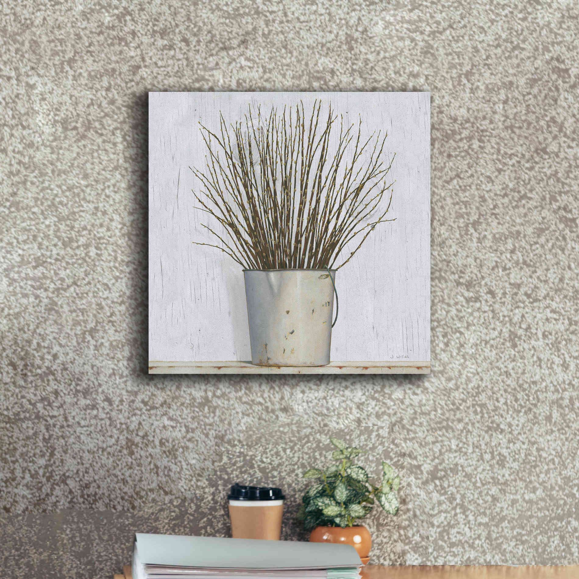 'Early Spring' by James Wiens, Canvas Wall Art,18 x 18