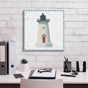 'Beach Days VI' by James Wiens, Canvas Wall Art,18 x 18