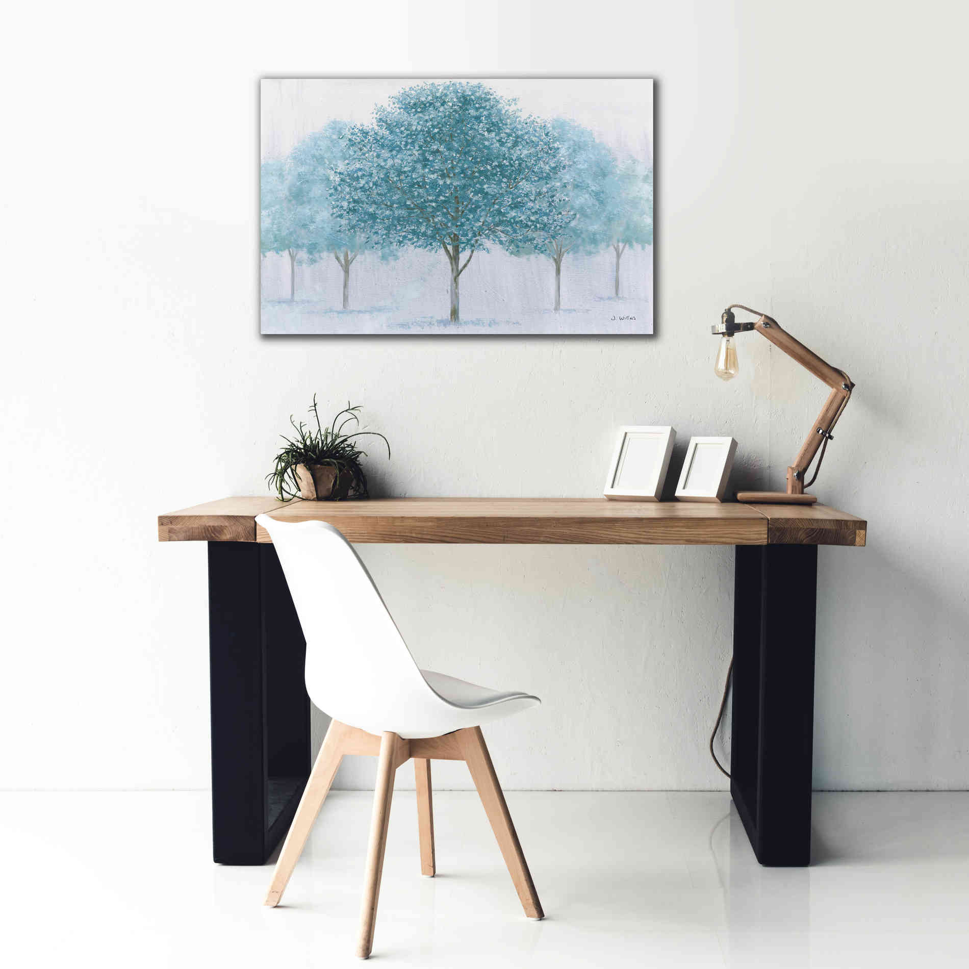 'Peaceful Grove' by James Wiens, Canvas Wall Art,40 x 26
