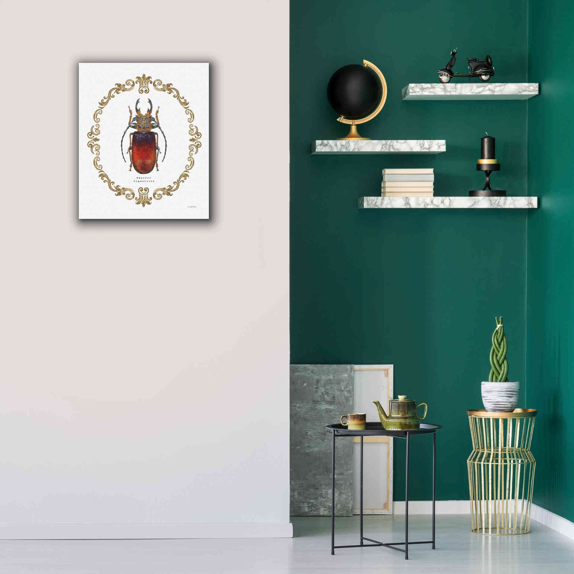'Adorning Coleoptera I' by James Wiens, Canvas Wall Art,20 x 24