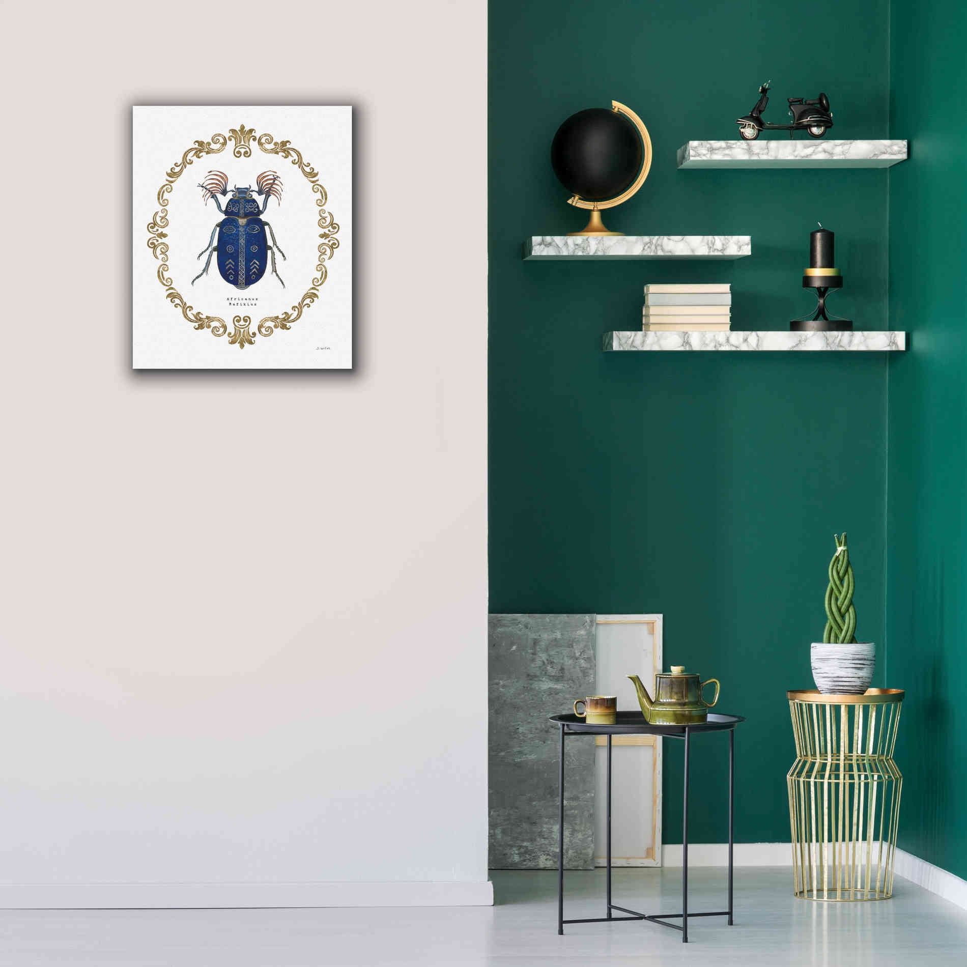 'Adorning Coleoptera III' by James Wiens, Canvas Wall Art,20 x 24