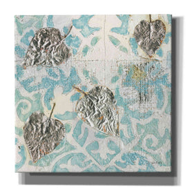 'Gracefully Blue I' by James Wiens, Canvas Wall Art,12x12x1.1x0,18x18x1.1x0,26x26x1.74x0,37x37x1.74x0