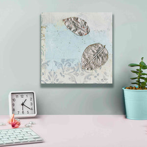 'Gracefully Blue II' by James Wiens, Canvas Wall Art,12 x 12