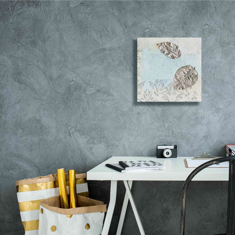 Image of 'Gracefully Blue II' by James Wiens, Canvas Wall Art,12 x 12