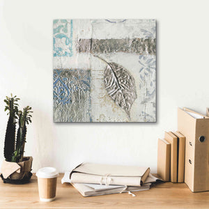 'Gracefully Blue IV' by James Wiens, Canvas Wall Art,18 x 18