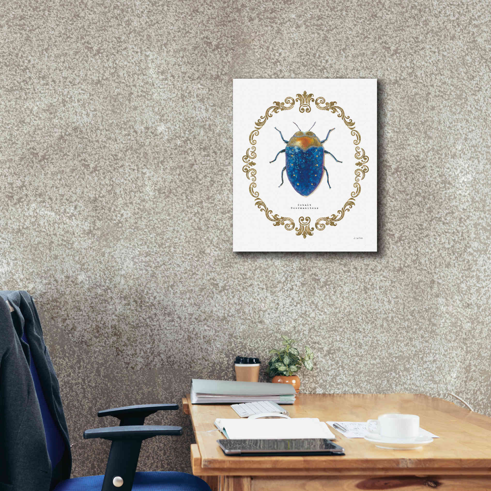 'Adorning Coleoptera V' by James Wiens, Canvas Wall Art,20 x 24