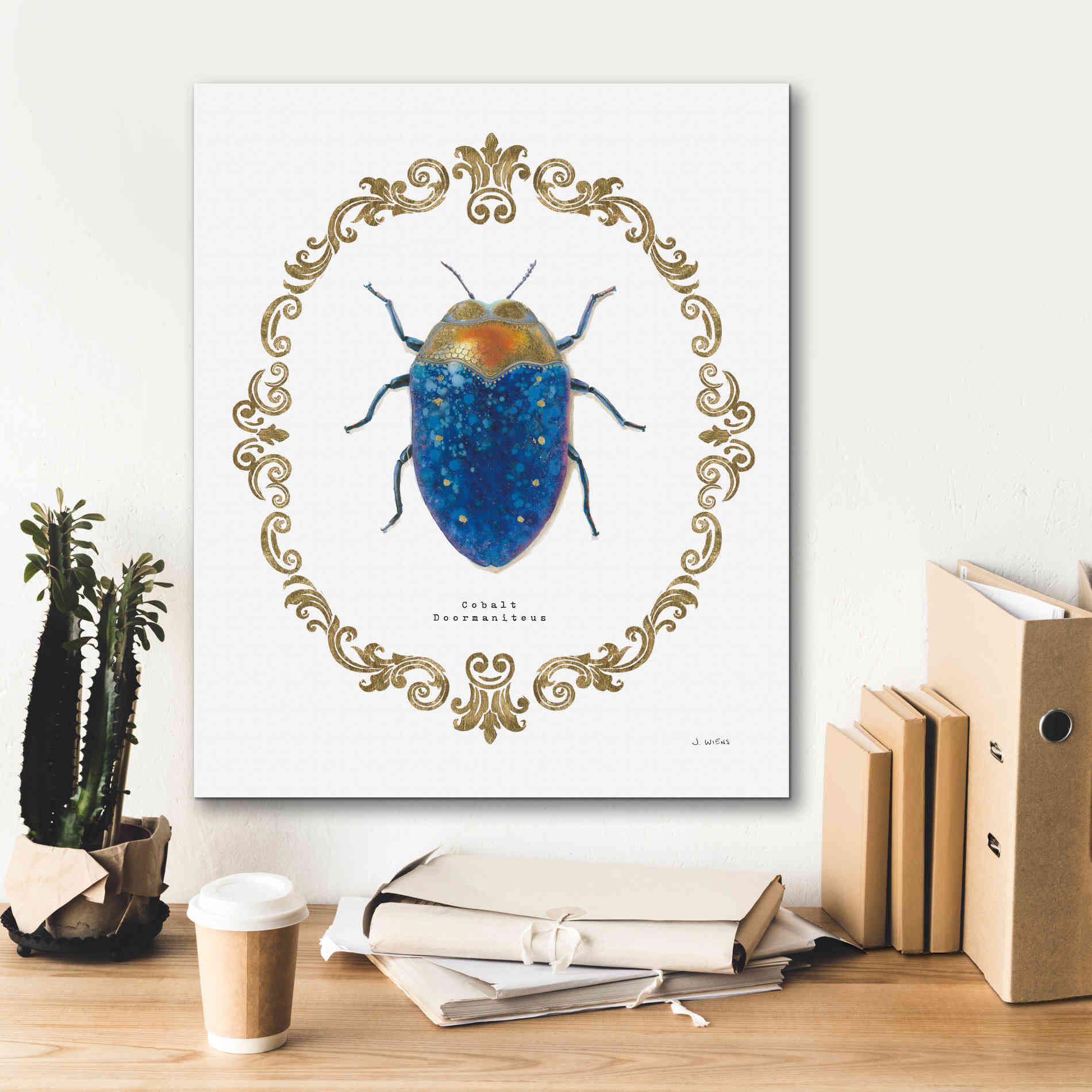 'Adorning Coleoptera V' by James Wiens, Canvas Wall Art,20 x 24