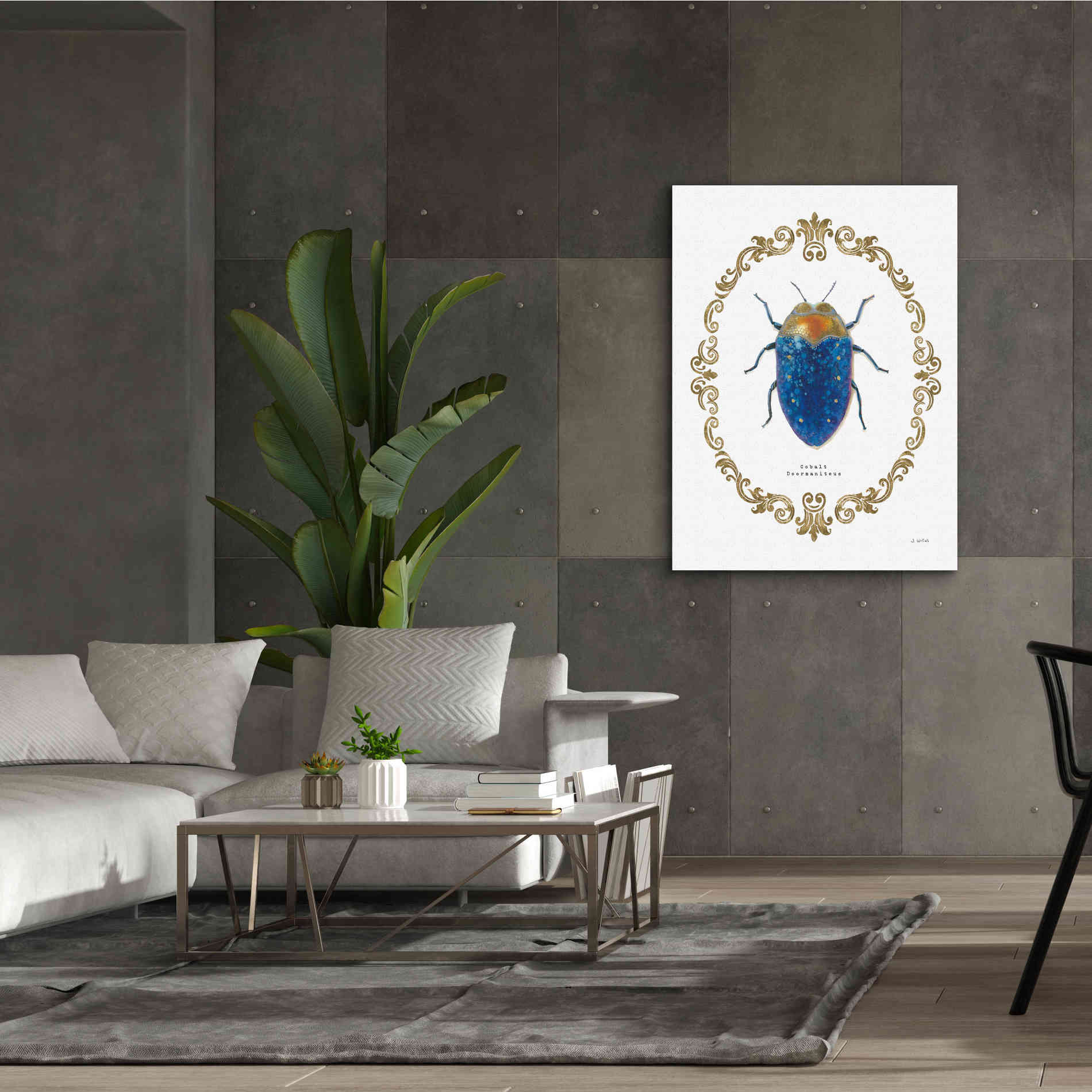 'Adorning Coleoptera V' by James Wiens, Canvas Wall Art,40 x 54