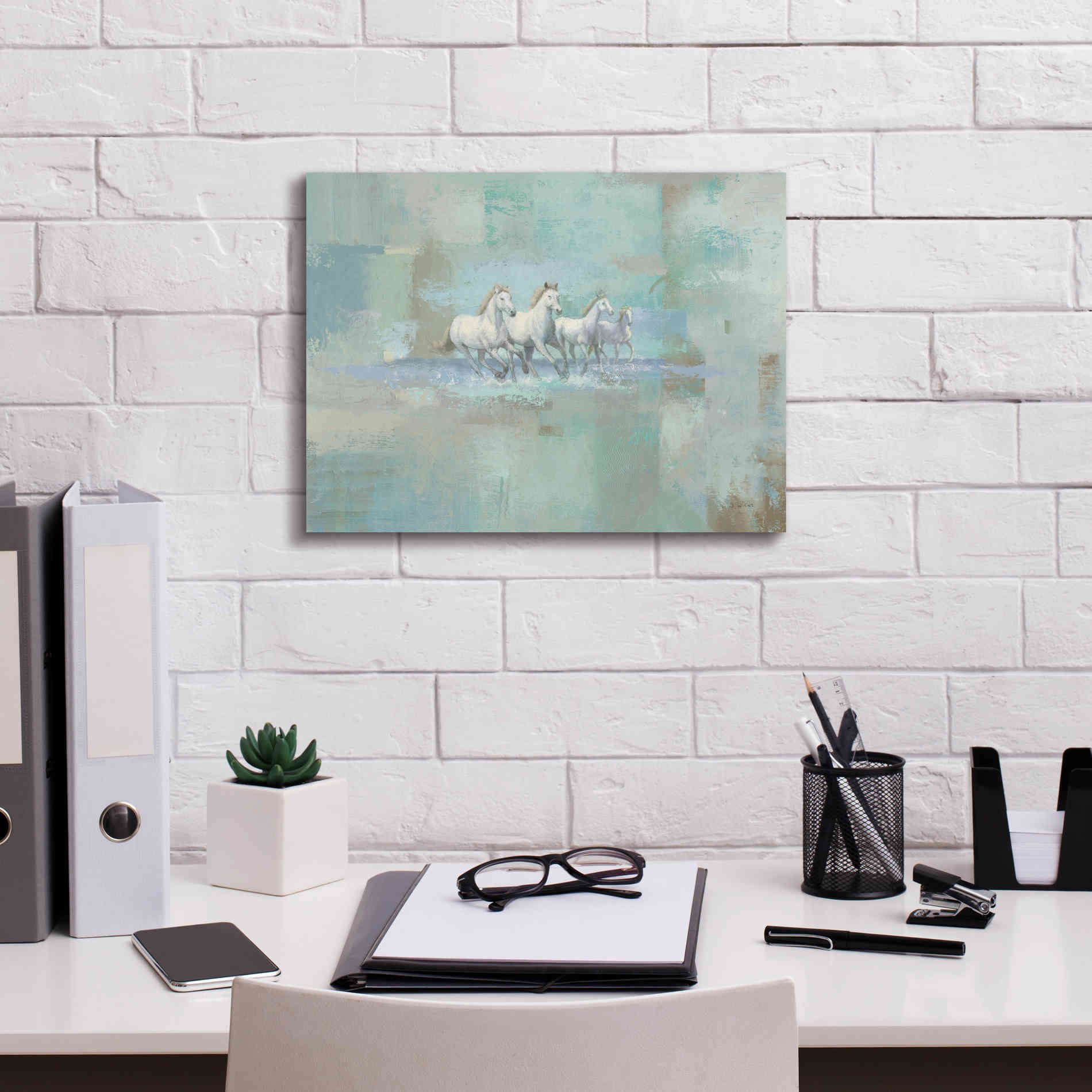 'Running Wild' by James Wiens, Canvas Wall Art,16 x 12