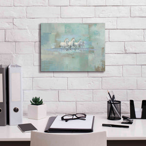 'Running Wild' by James Wiens, Canvas Wall Art,16 x 12